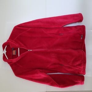 Merrell Bright Raspberry Red Full Zipper Fleece Jacket - Size S/P